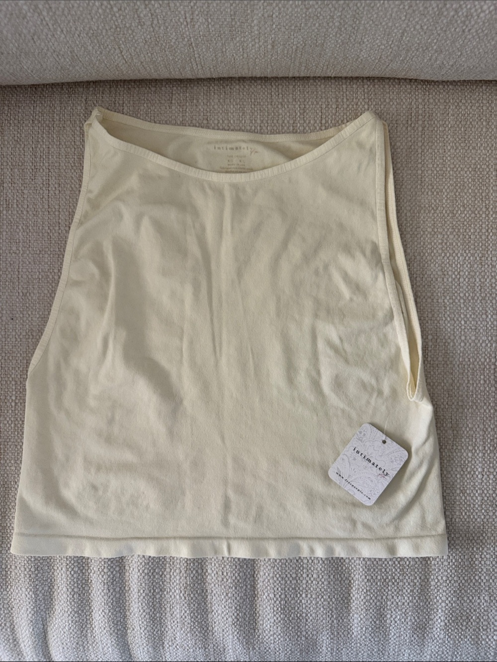Intimately Free People cream Tank Top